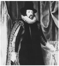 Sir Francis Bacon. (Painting by Paul Somer. Corbis-Bettmann. Reproduced by permission.)